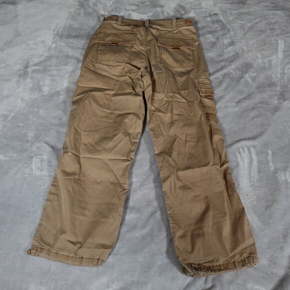 Abercrombie And Fitch Stretch Cargo Pants Mens 30x30 (Fits 30x27) Lightweight - Picture 7 of 11